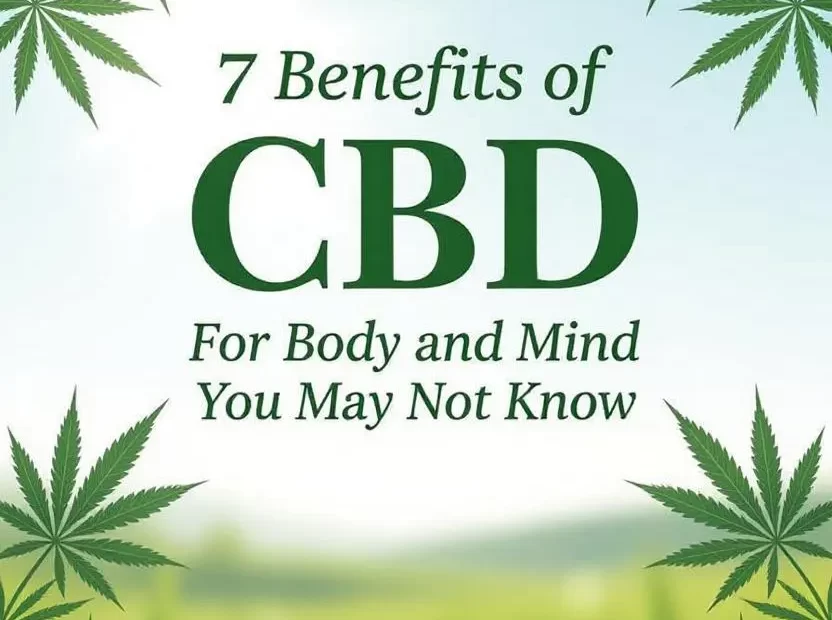 7 ประโยชน์ของ CBD ต่อร่างกายและจิตใจ ที่คุณอาจไม่เคยรู้